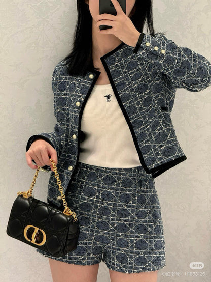D 25ss weoven skirt