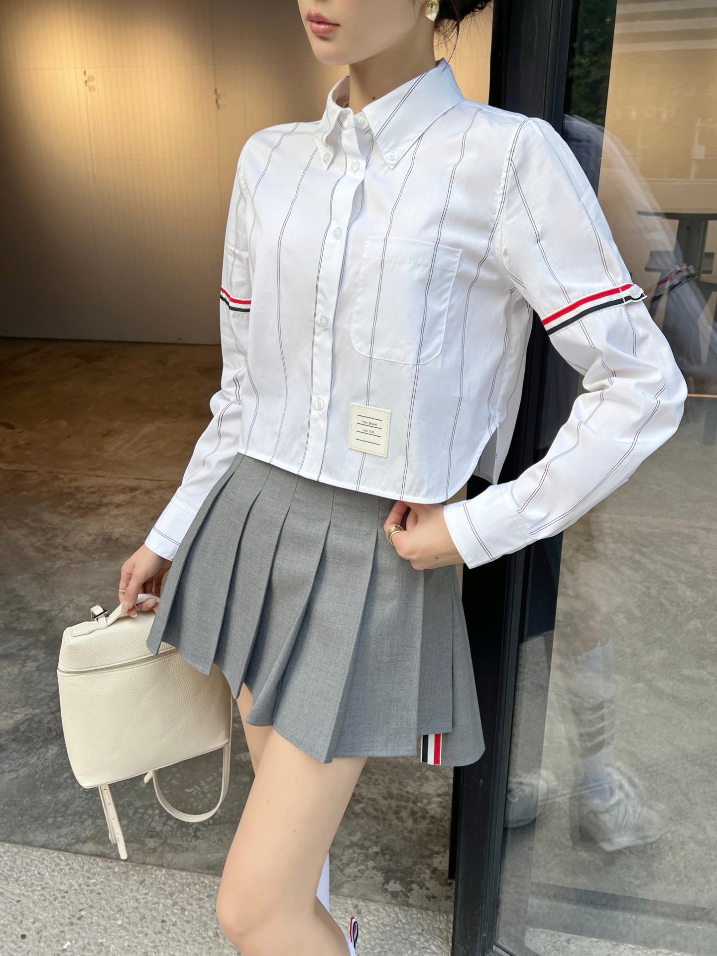 Th 25ss ruffle skirt