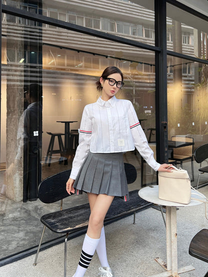 Th 25ss ruffle skirt