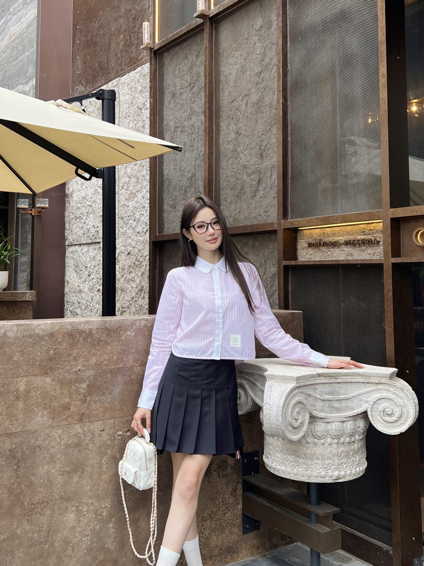 Th 25ss ruffle skirt