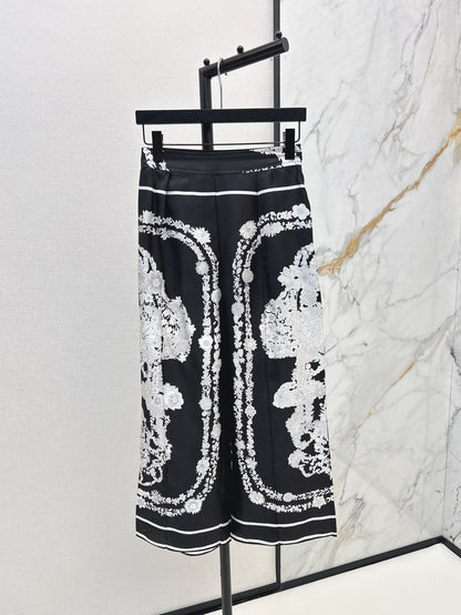 H 25ss Silk pants
