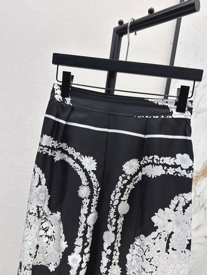H 25ss Silk pants