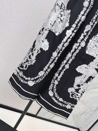 H 25ss Silk pants