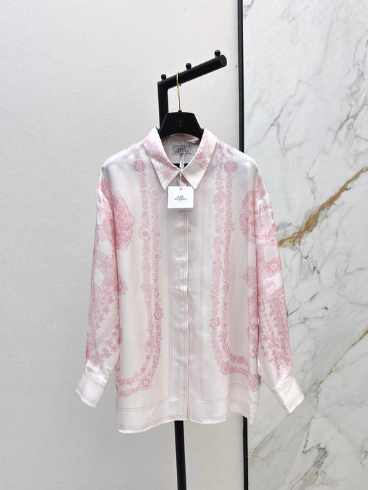 H 25ss Silk shirt