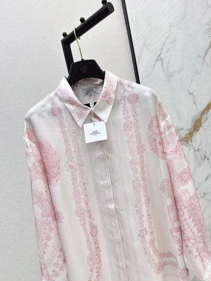 H 25ss Silk shirt