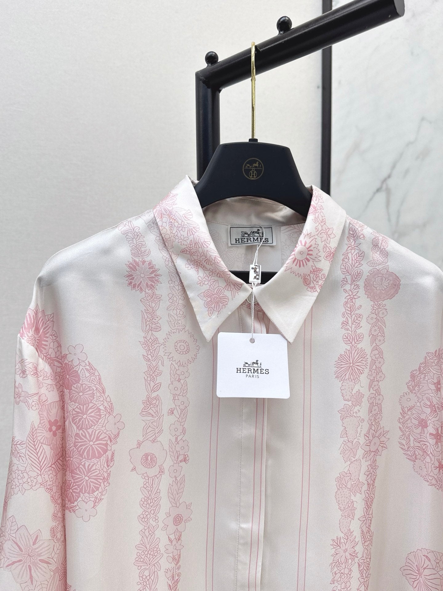 H 25ss Silk shirt