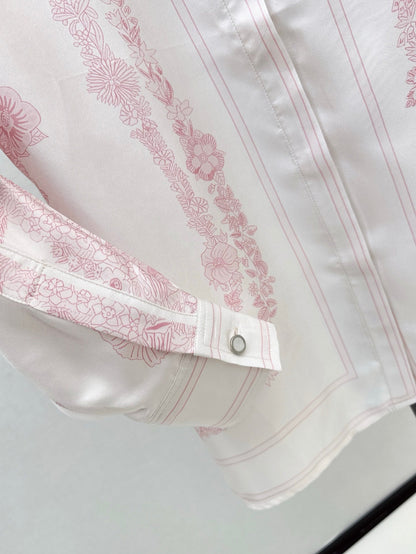 H 25ss Silk shirt