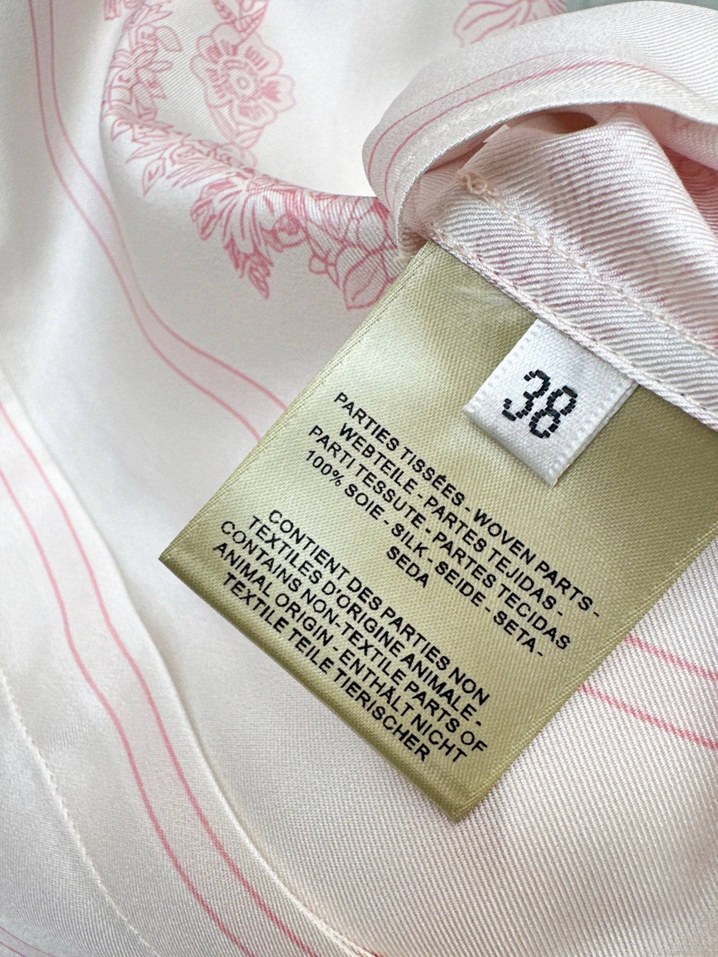 H 25ss Silk shirt