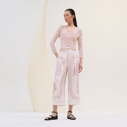 H 25ss Silk pants