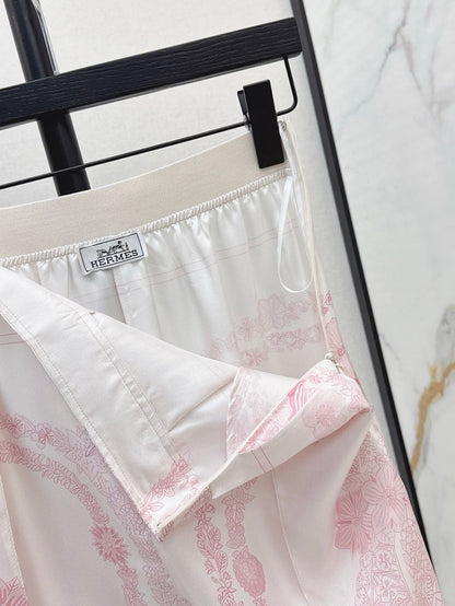 H 25ss Silk pants