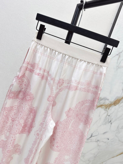 H 25ss Silk pants