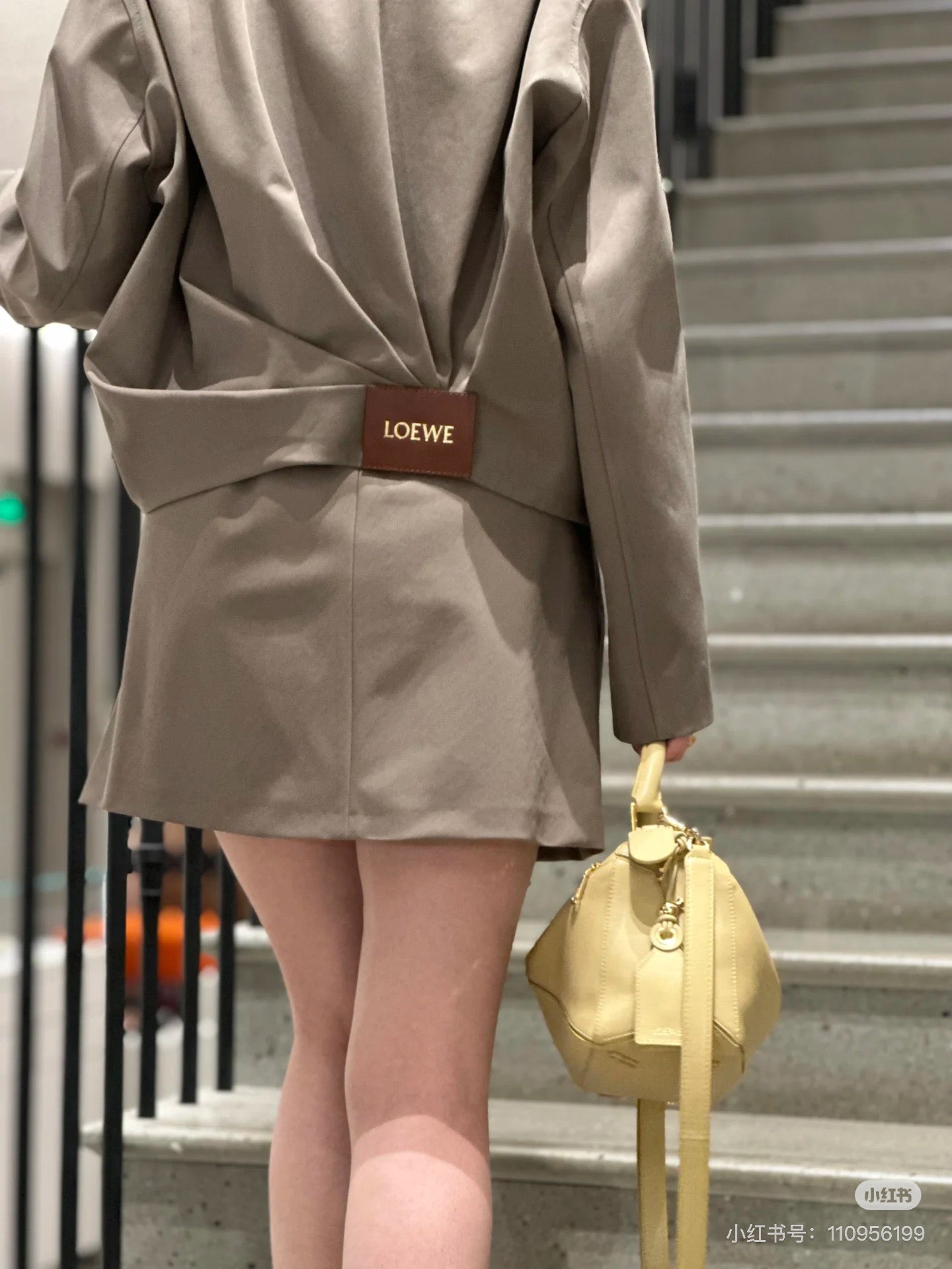 Loe 25ss pleated skirt