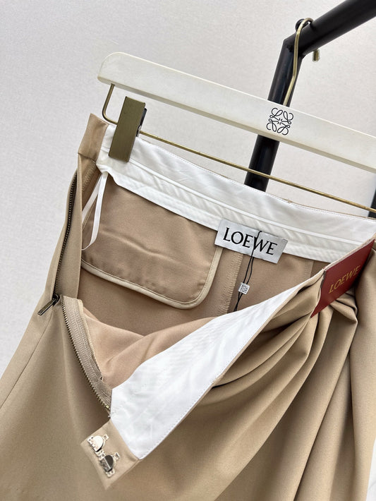 Loe 25ss pleated skirt