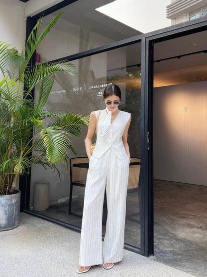 Lo 25ss striped pants