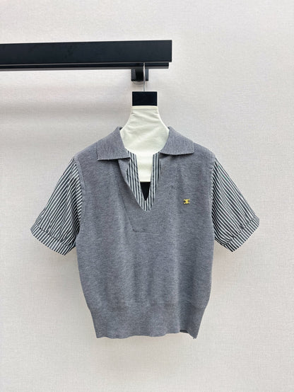 Ce 25ss knitted shirt