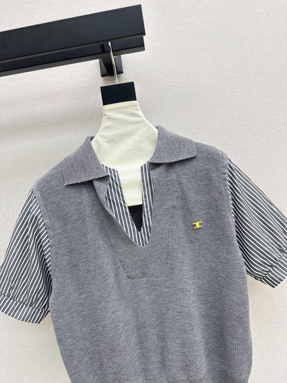 Ce 25ss knitted shirt