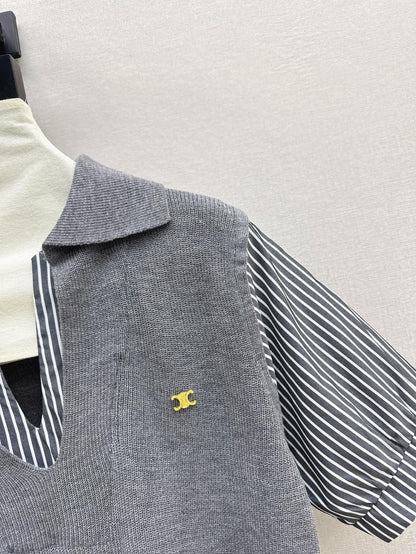 Ce 25ss knitted shirt