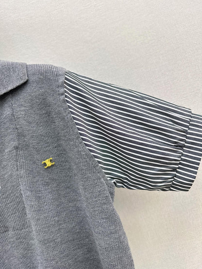 Ce 25ss knitted shirt