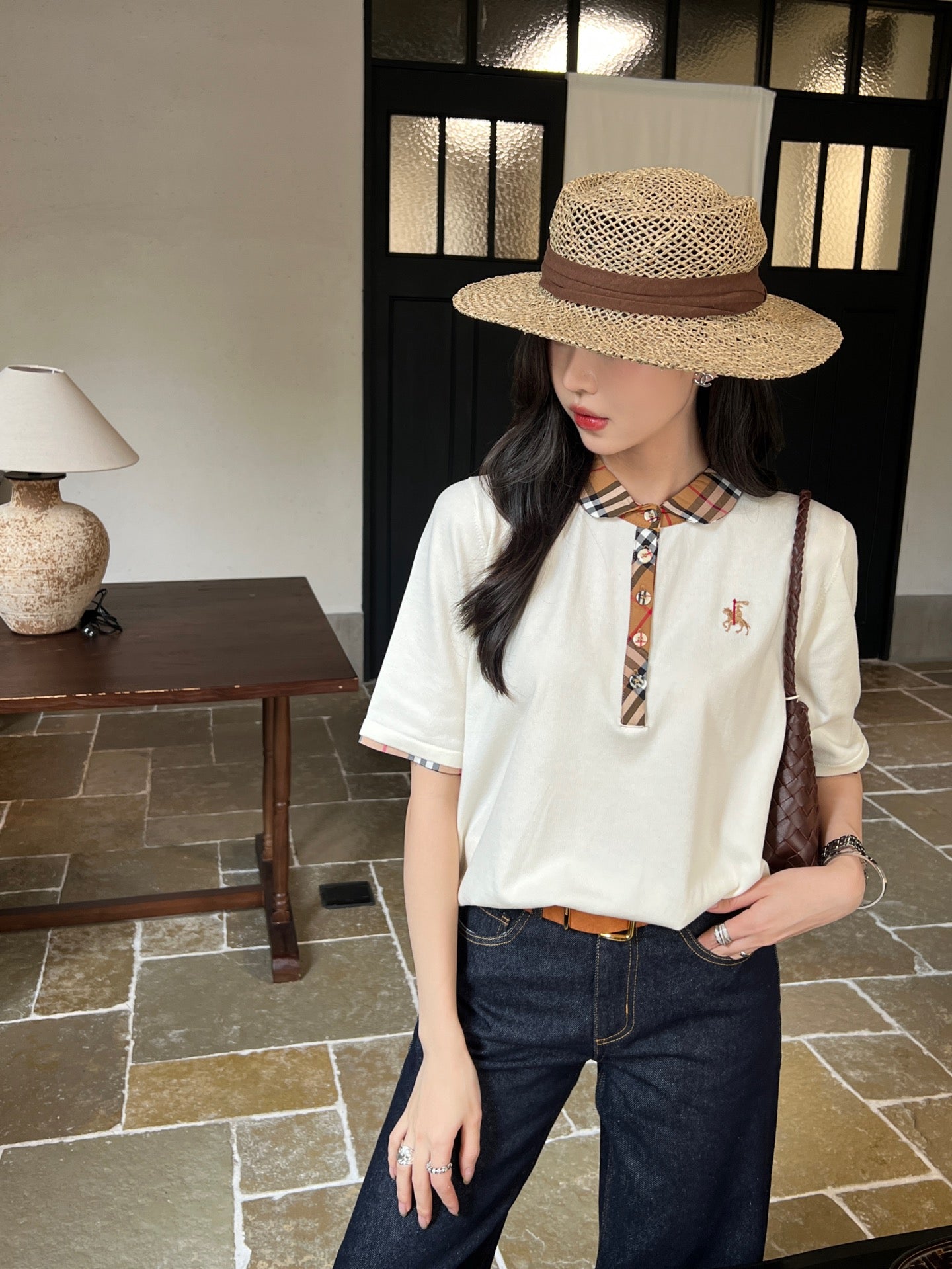 BU 25SS KNITTED POLO