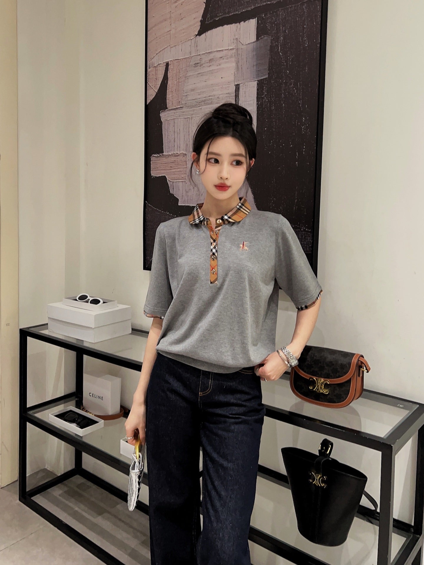 BU 25SS KNITTED POLO