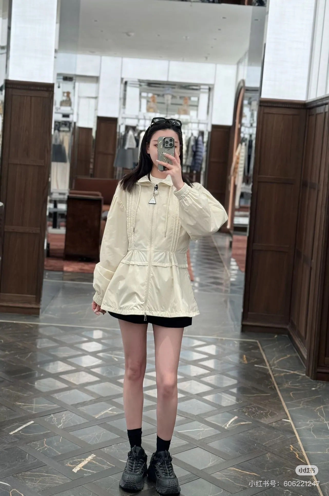 Mon 25ss drawstring jacket