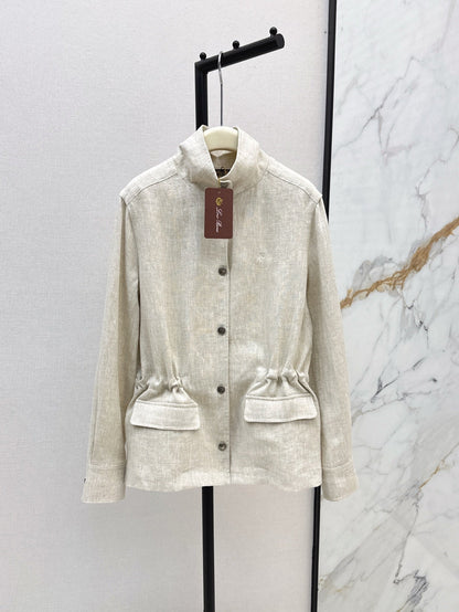 Lo 25ss linen jacket