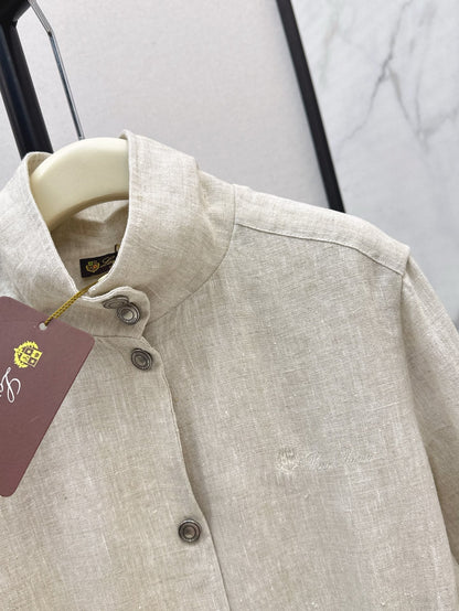 Lo 25ss linen jacket