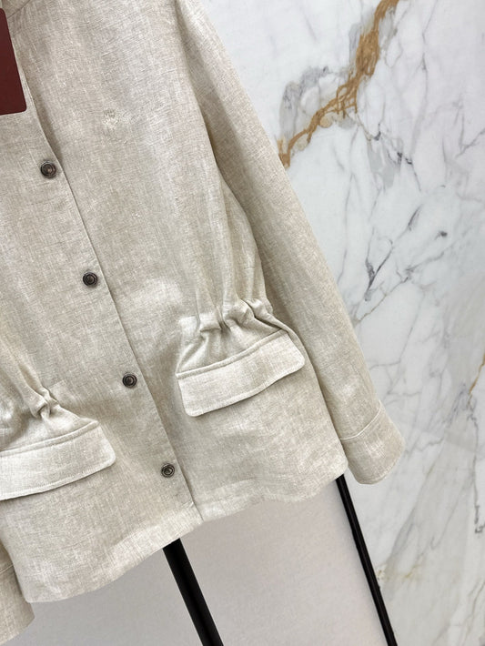 Lo 25ss linen jacket