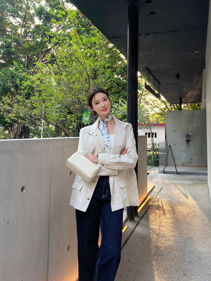 Lo 25ss linen jacket