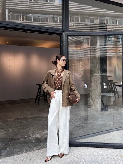 Lo 25ss linen jacket