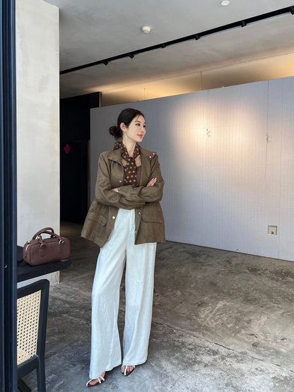 Lo 25ss linen jacket