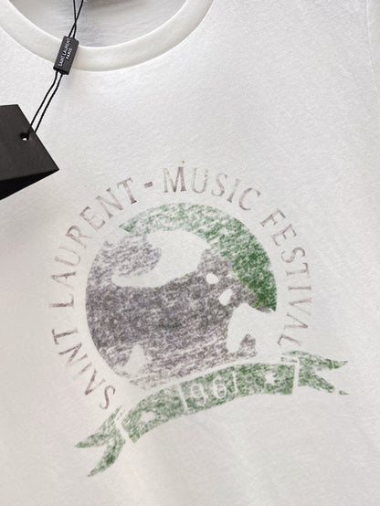 Sa 25ss printed t-shirt