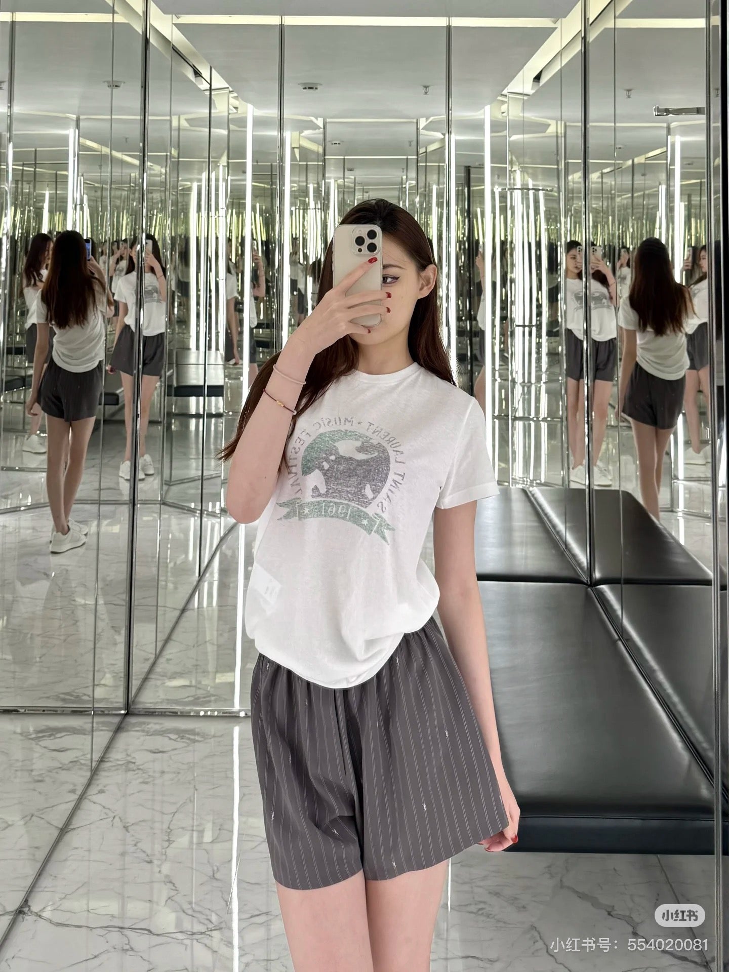 Sa 25ss printed t-shirt