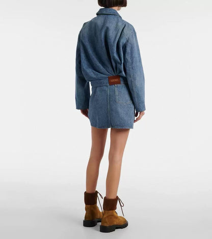 Loe 25ss pleated skirt