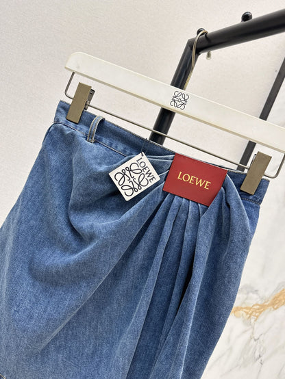 Loe 25ss pleated skirt
