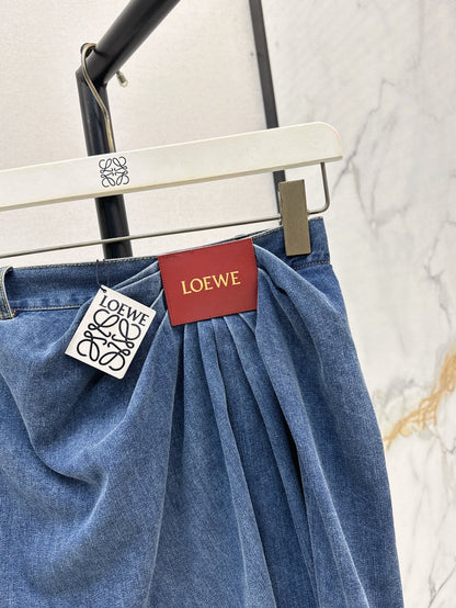 Loe 25ss pleated skirt