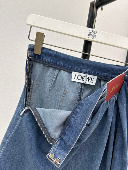 Loe 25ss pleated skirt