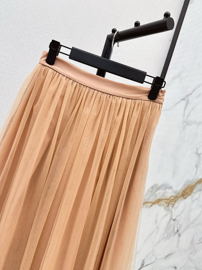 D 25ss ruffle skirt