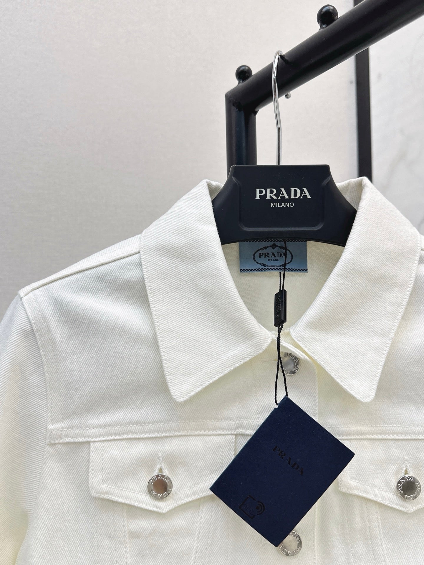 Pr 25SS DENIM CROP JACKET