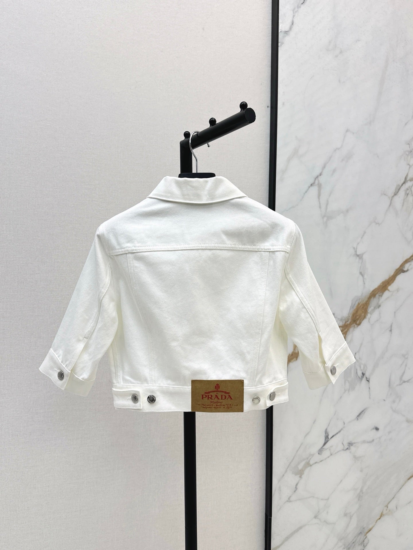 Pr 25SS DENIM CROP JACKET