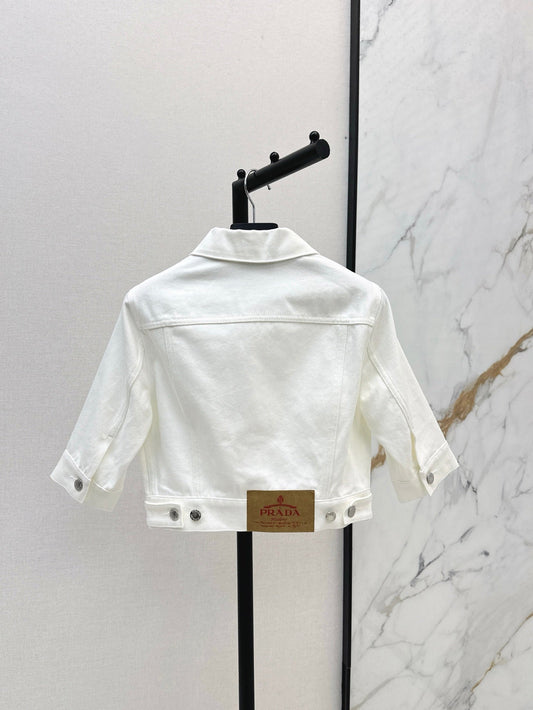 Pr 25SS DENIM CROP JACKET