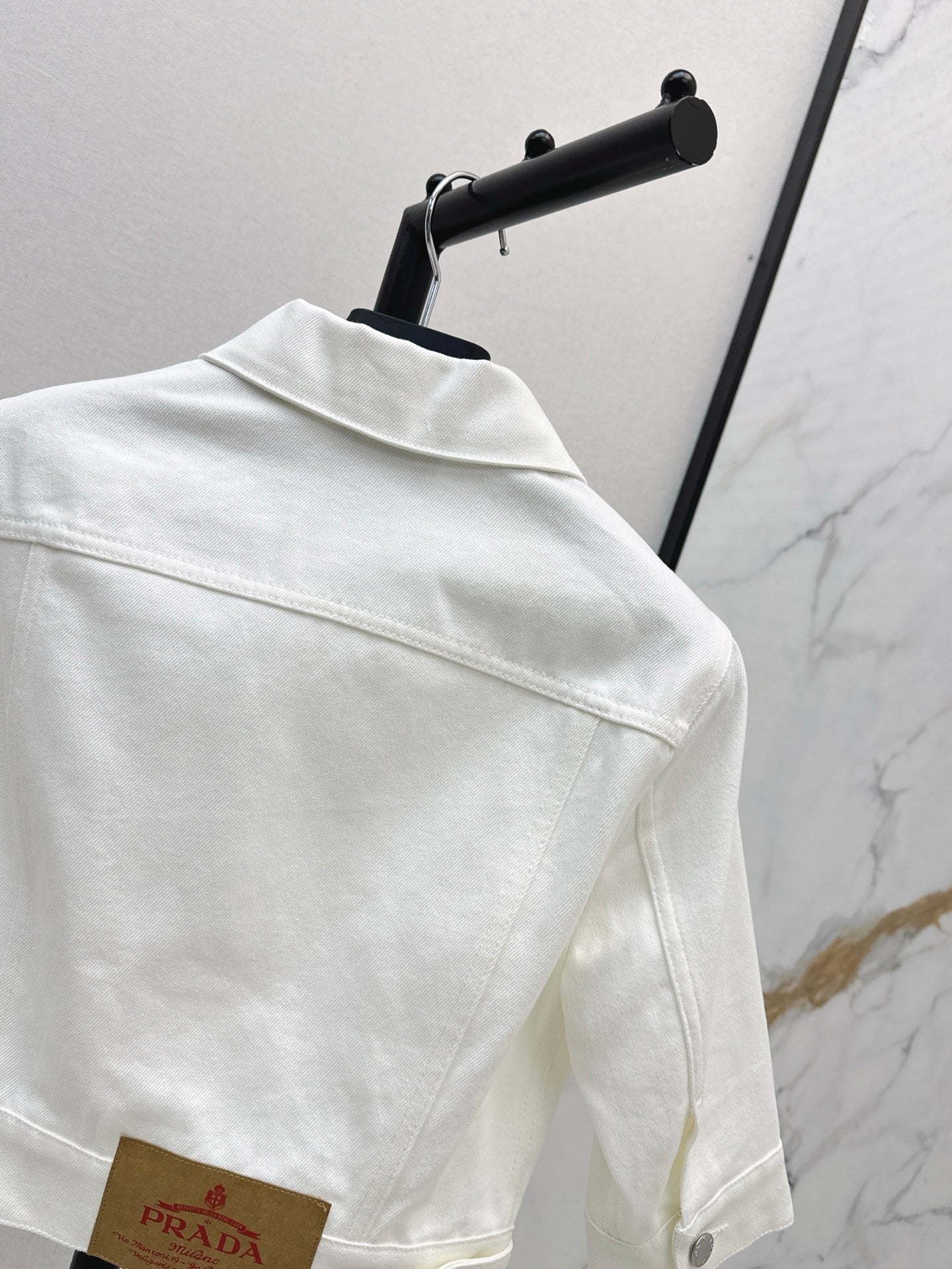 Pr 25SS DENIM CROP JACKET