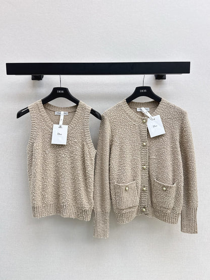 D 25ss knitted cardigan