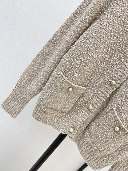 D 25ss knitted cardigan