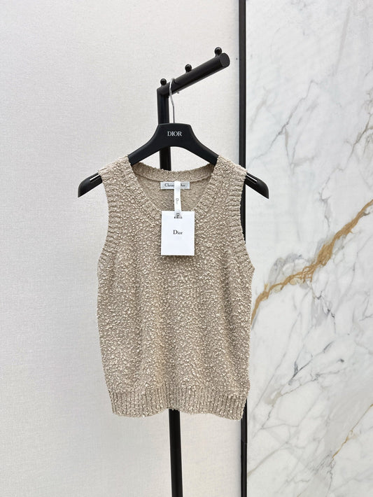 D 25ss knitted vest