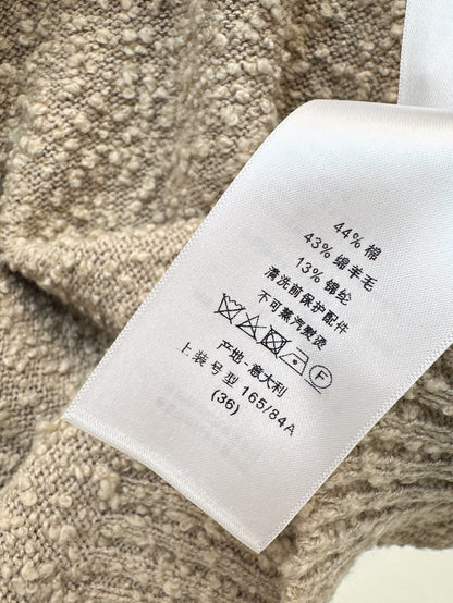D 25ss knitted vest