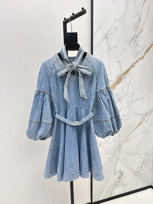 ZM 25ss denim dress