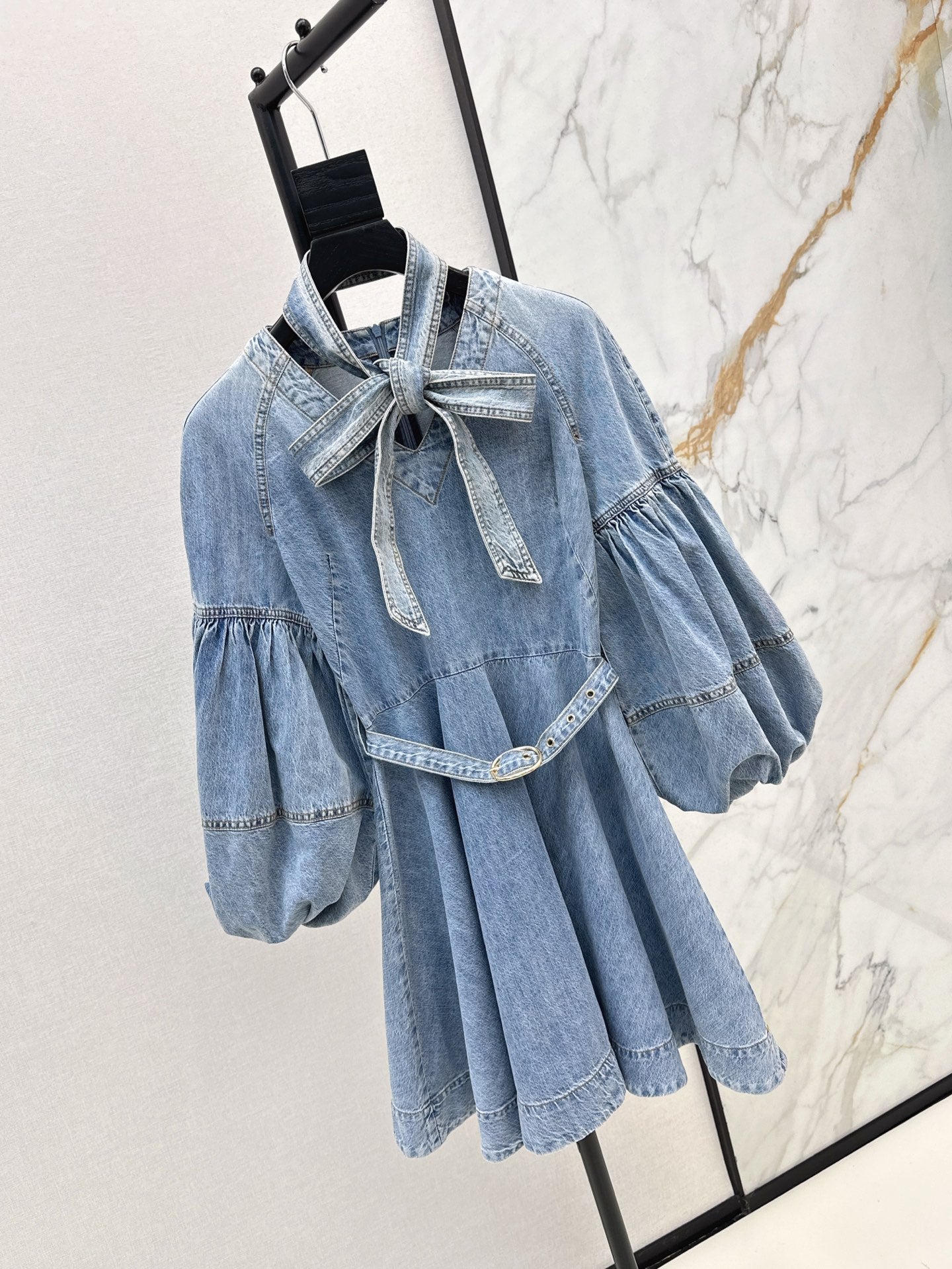 ZM 25ss denim dress