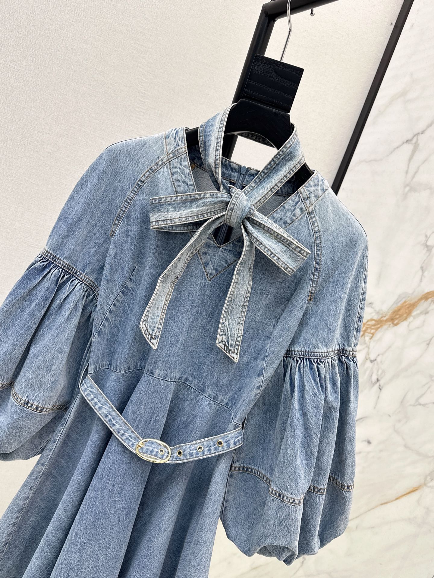 ZM 25ss denim dress
