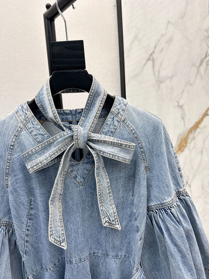 ZM 25ss denim dress
